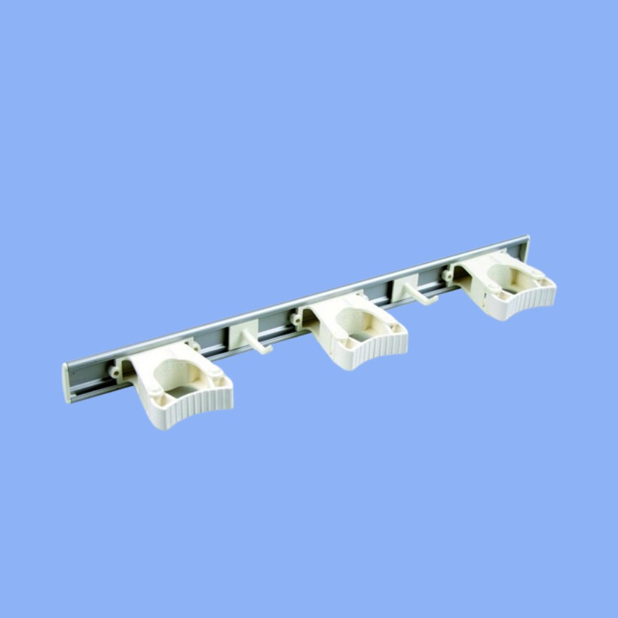 Aufhängschiene - mit Pack-Klemmen