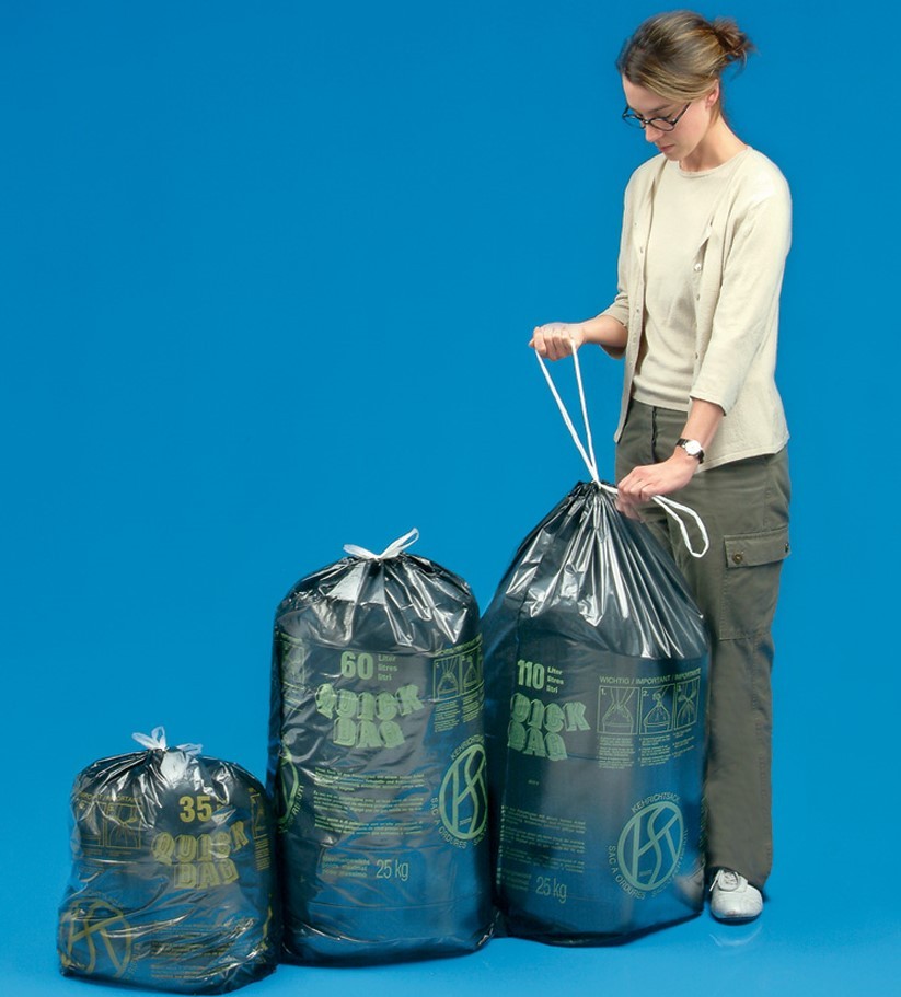 Kehricht-Strassensäcke QUICKBAG |mit OKS-Signet