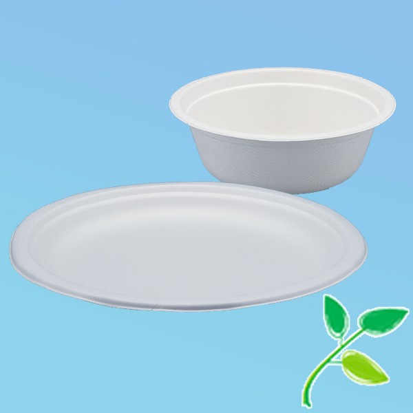 Teller & Schalen |aus Bagasse (kompostierbar)