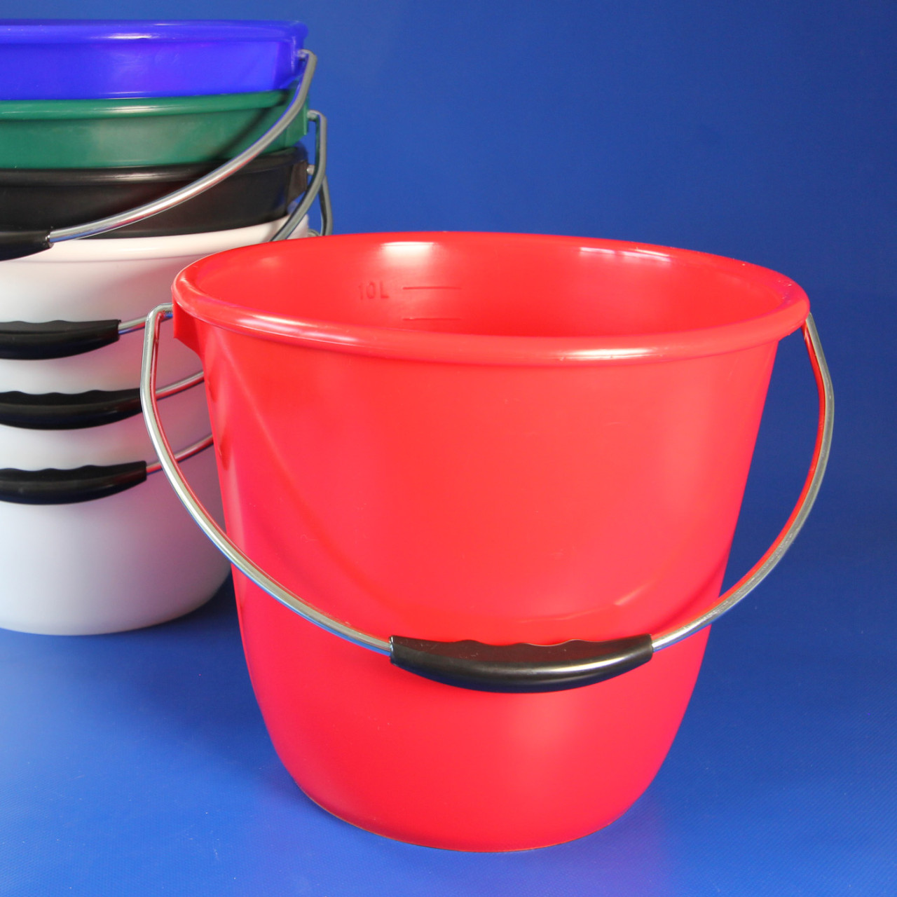 Eimer ROBUSTO 10 Lit. |mit Skala u. Deckel (opt.)