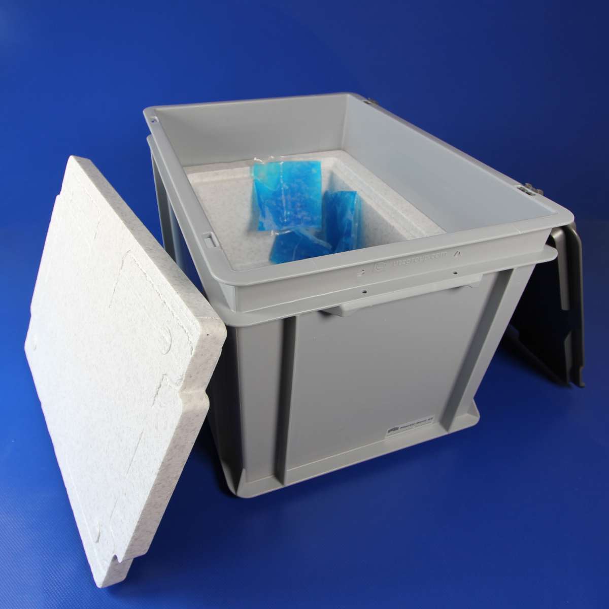 Transportbehälter 80x60x52 Kunststoff Case Transportcase Kiste Box 800x600x520
