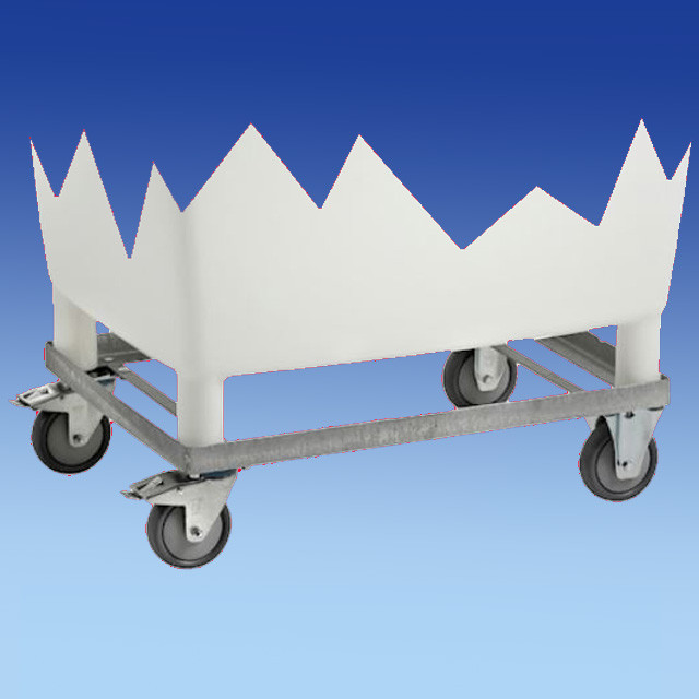 Rolli |zu Transport- und Lagerbehälter