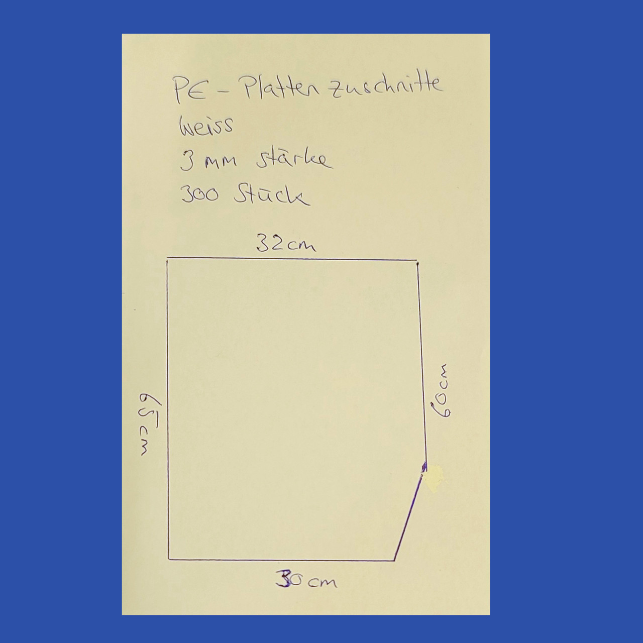 Kunststoffplatten / Rohre / Stäbe nach MASS