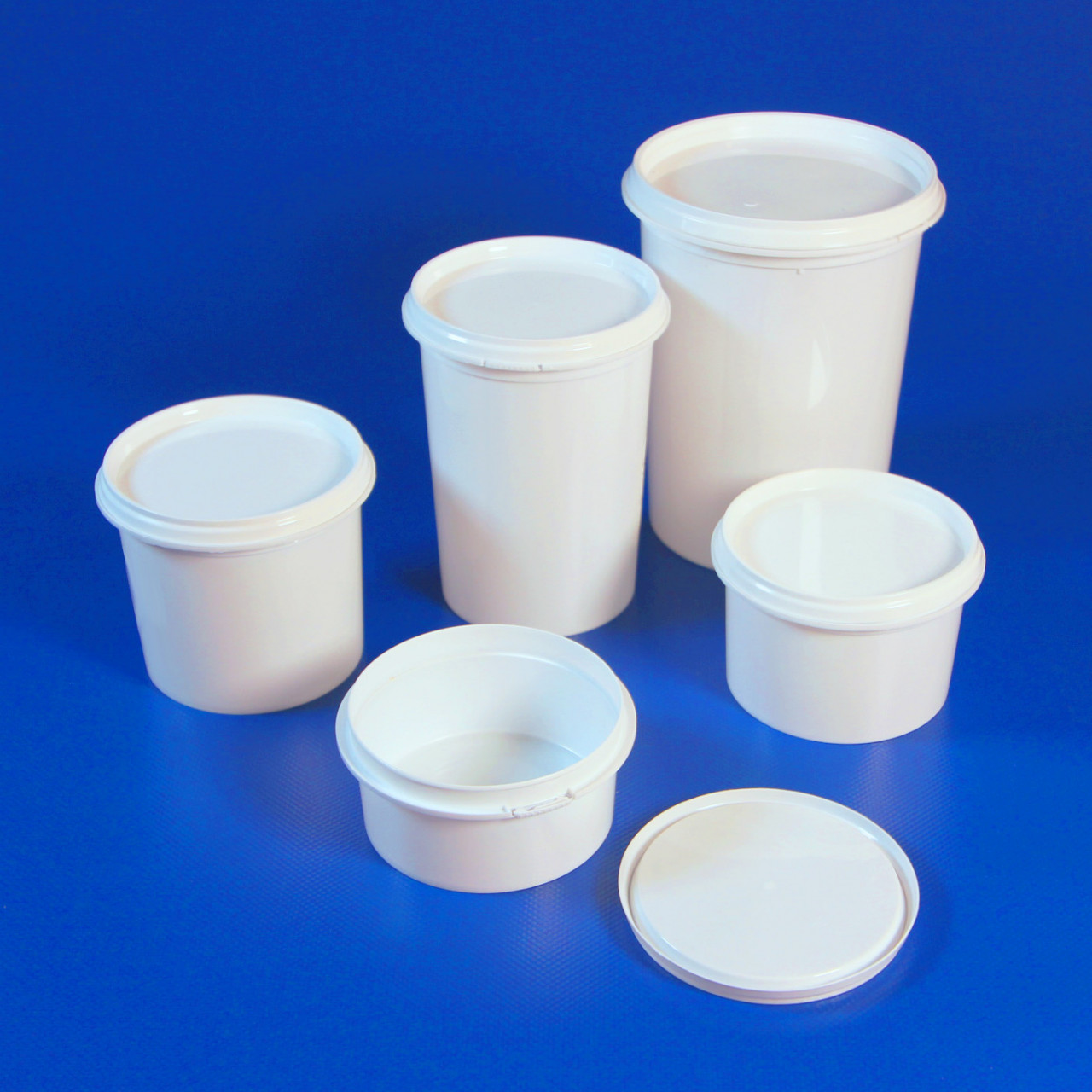 Portionenbecher weiss |mit Erstöffnungsgarantie