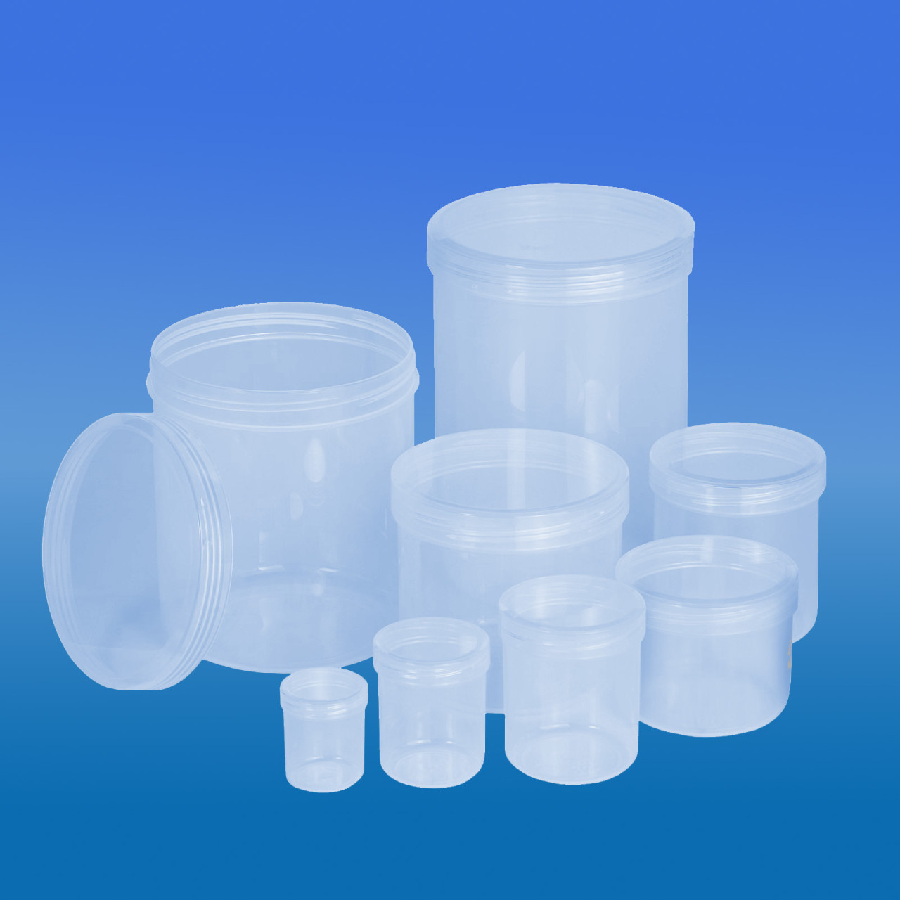 Verpackungsdosen PP, transparent| autoklavierbar