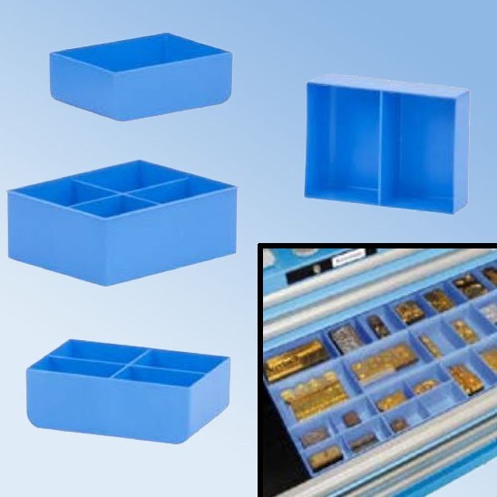 Kleinteile-Behälter für Schubladensysteme